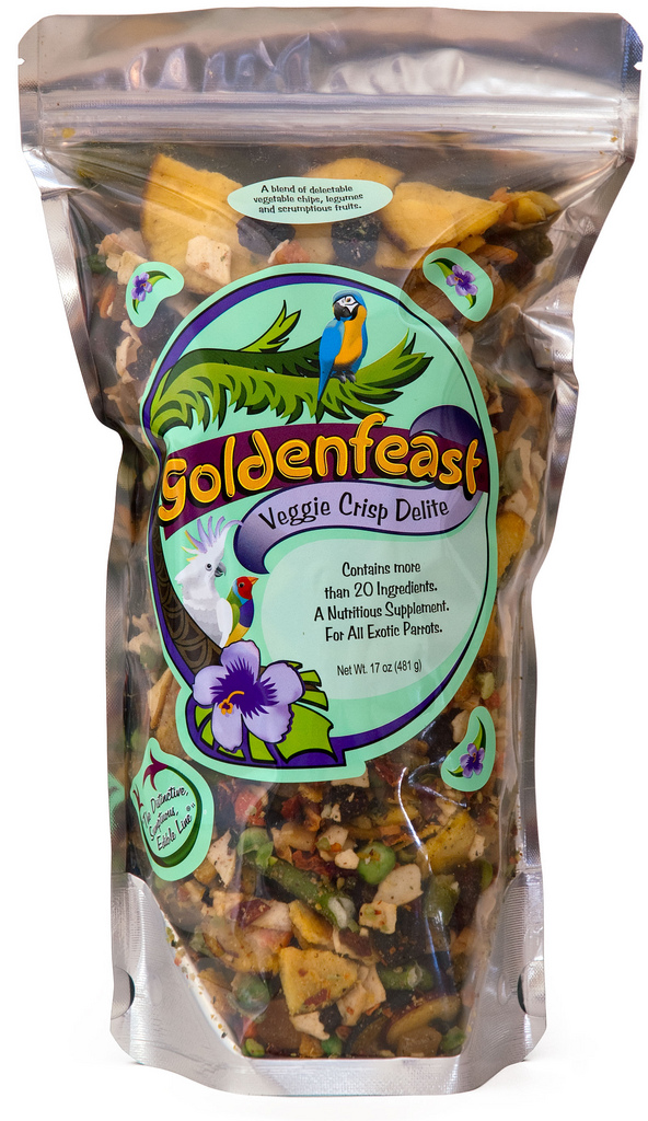 Goldenfeast Veggie Crisp Delite, 17 oz Zip Bag